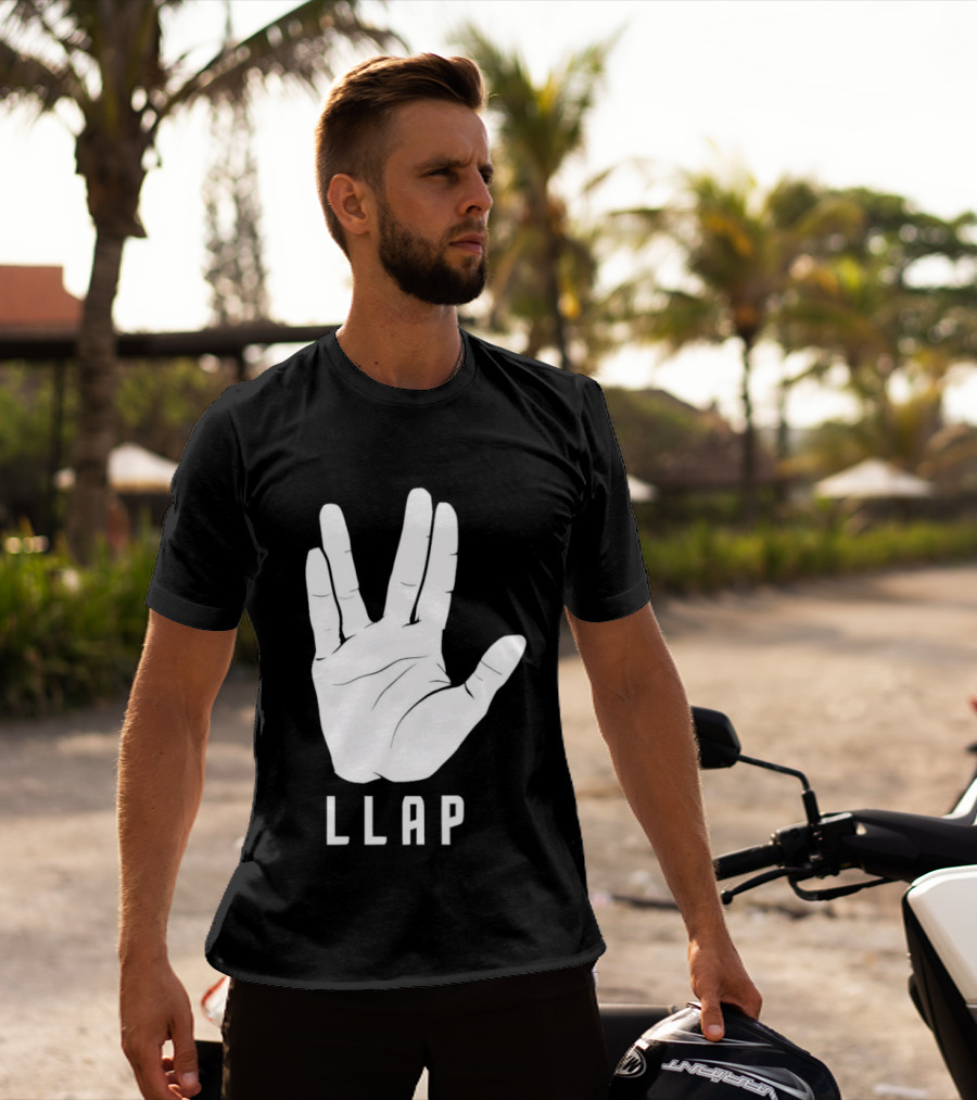 LLAP Vulcan Salute Hand T-Shirt