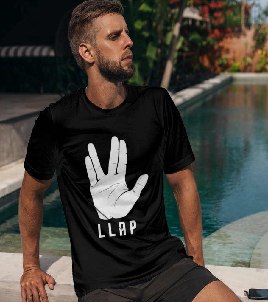 LLAP Vulcan Salute Hand T-Shirt