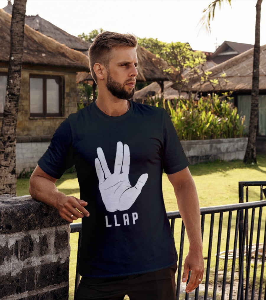 LLAP Vulcan Salute Hand T-Shirt