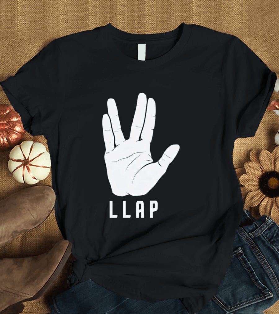 LLAP Vulcan Salute Hand T-Shirt