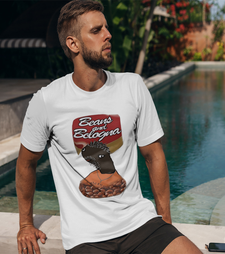 Beans And Bologna Can Head Character With Beans T-Shirt