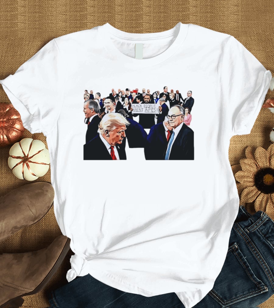 Congressman Al Green Sign Black People Arent Apes State Of The Union T-Shirt