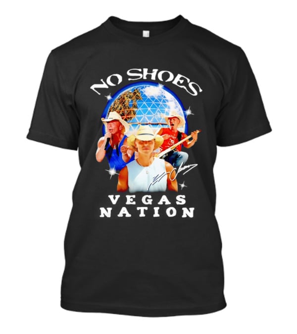 Kenny Chesney No Shoes Vegas Nation Live Music Event T-Shirt