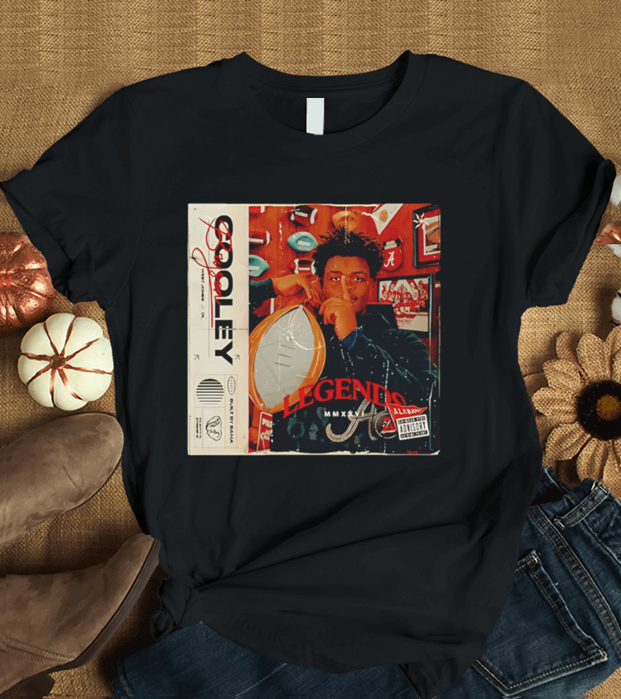Bryson Cooley Alabama Legends MMXXVI Built By Bama Football T-Shirt