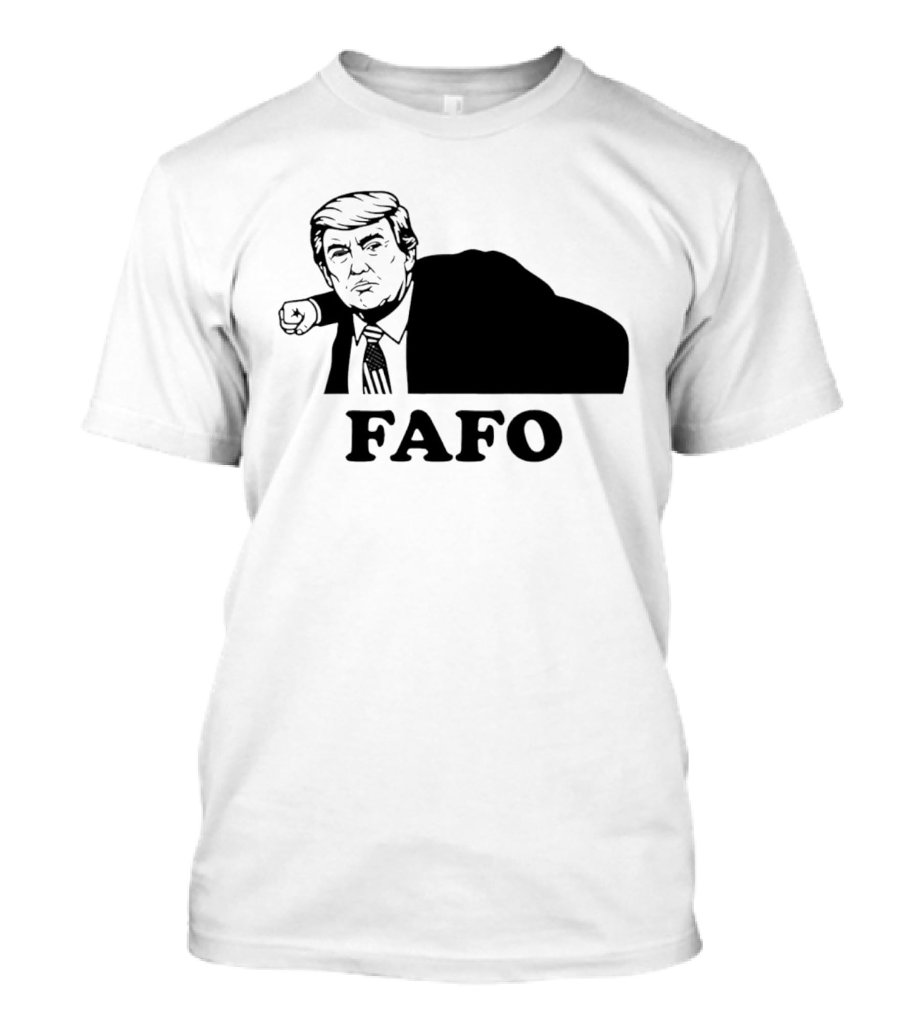 Donald Trump FAFO Punching T-Shirt