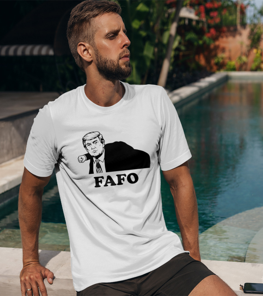 Donald Trump FAFO Punching T-Shirt