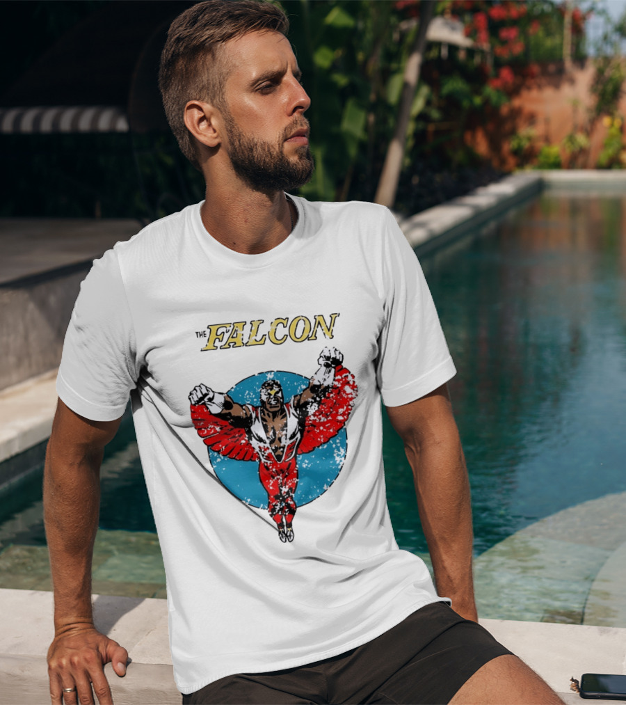 The Falcon Flying Marvel Comics T-Shirt