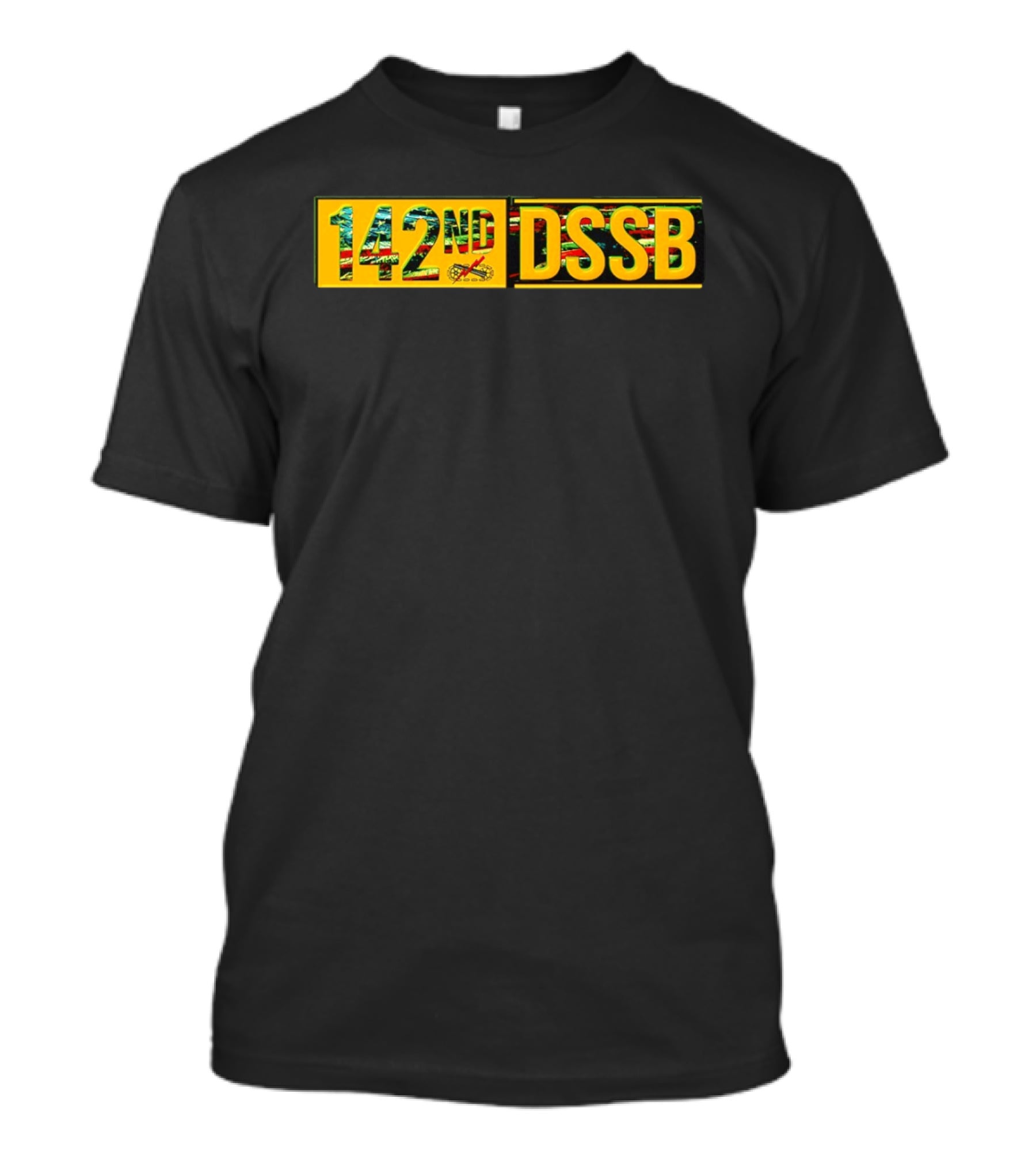 142nd DSSB Brigade Support Battalion Tank And Rifle T-Shirt