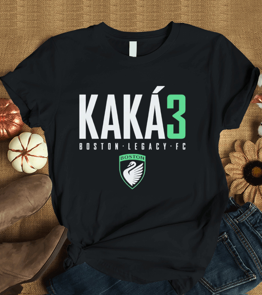 Kaká 3 Boston Legacy FC Soccer Team Swan T-Shirt