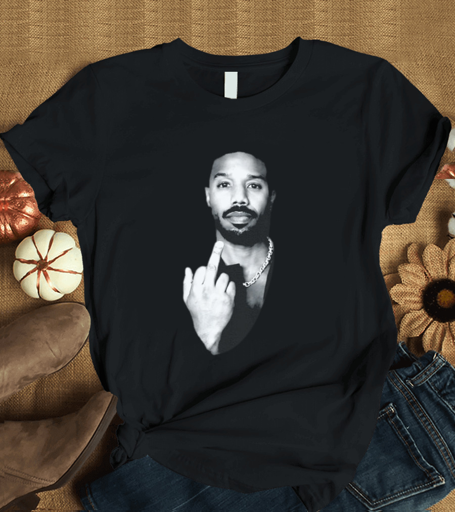 Michael B. Jordan Best Actor 2026 Oscar Middle Finger T-Shirt