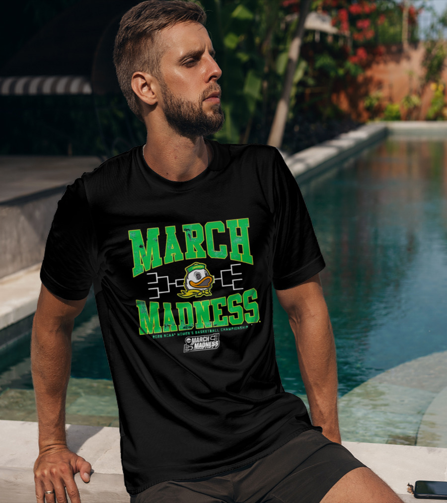 Oregon Ducks March Madness Women's Basketball Championship T-Shirt
