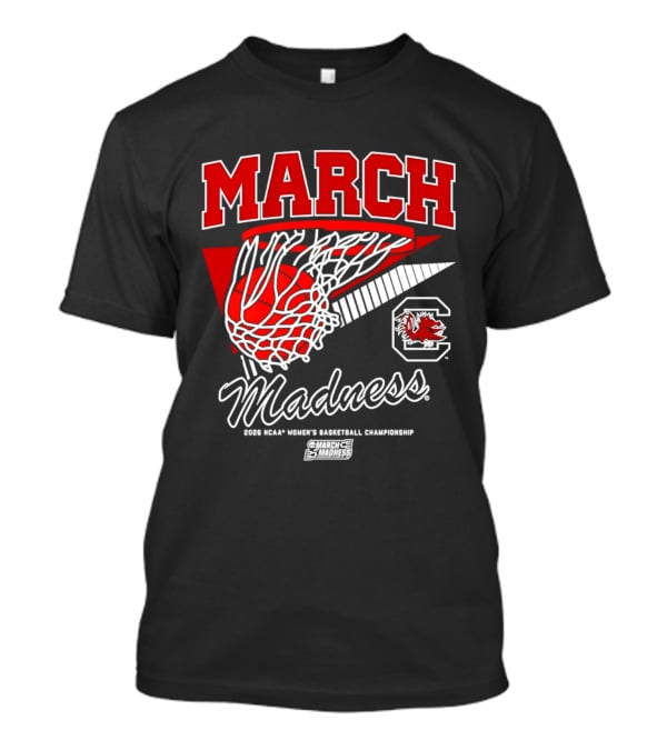 2026 NCAA Women's Basketball Championship March Madness South Carolina Gamecocks T-Shirt