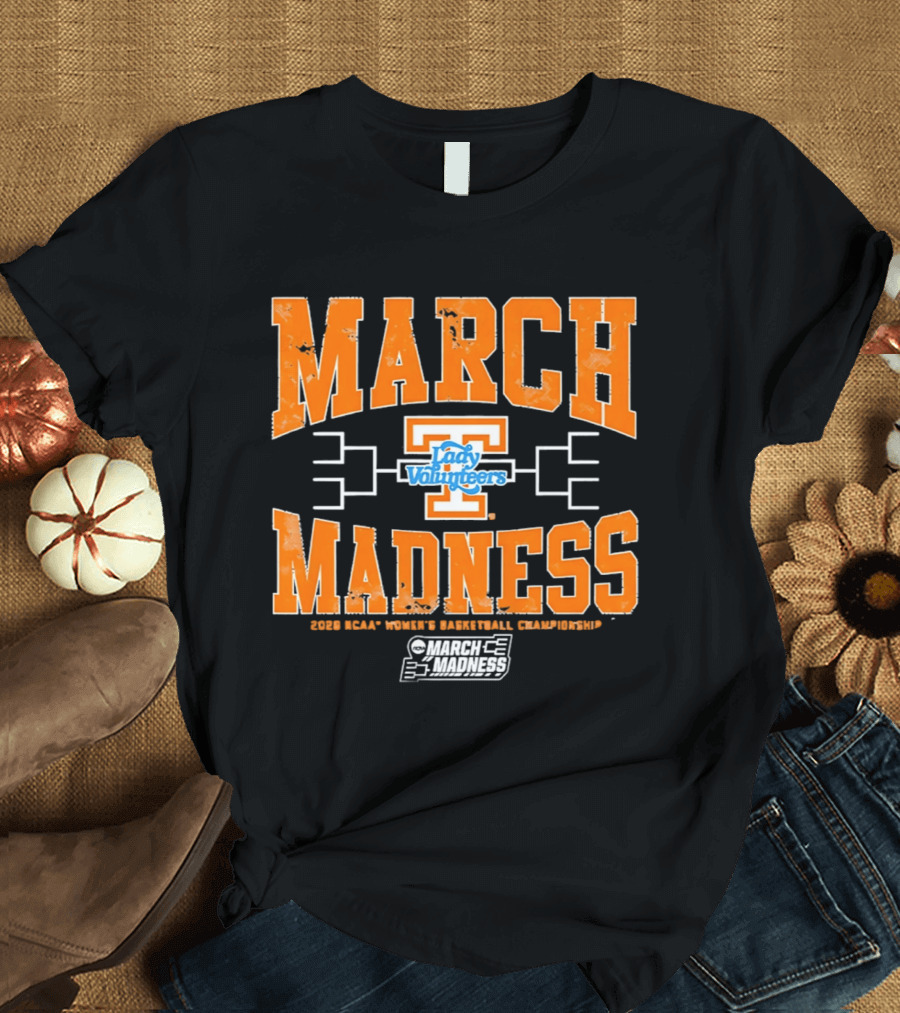 Tennessee Lady Volunteers March Madness 2026 NCAA Women's Basketball Championship T-Shirt