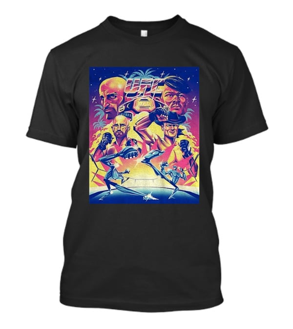 UFC 314 Alexander Volkanovski Vs Diego Lopes Retro Fight T-Shirt