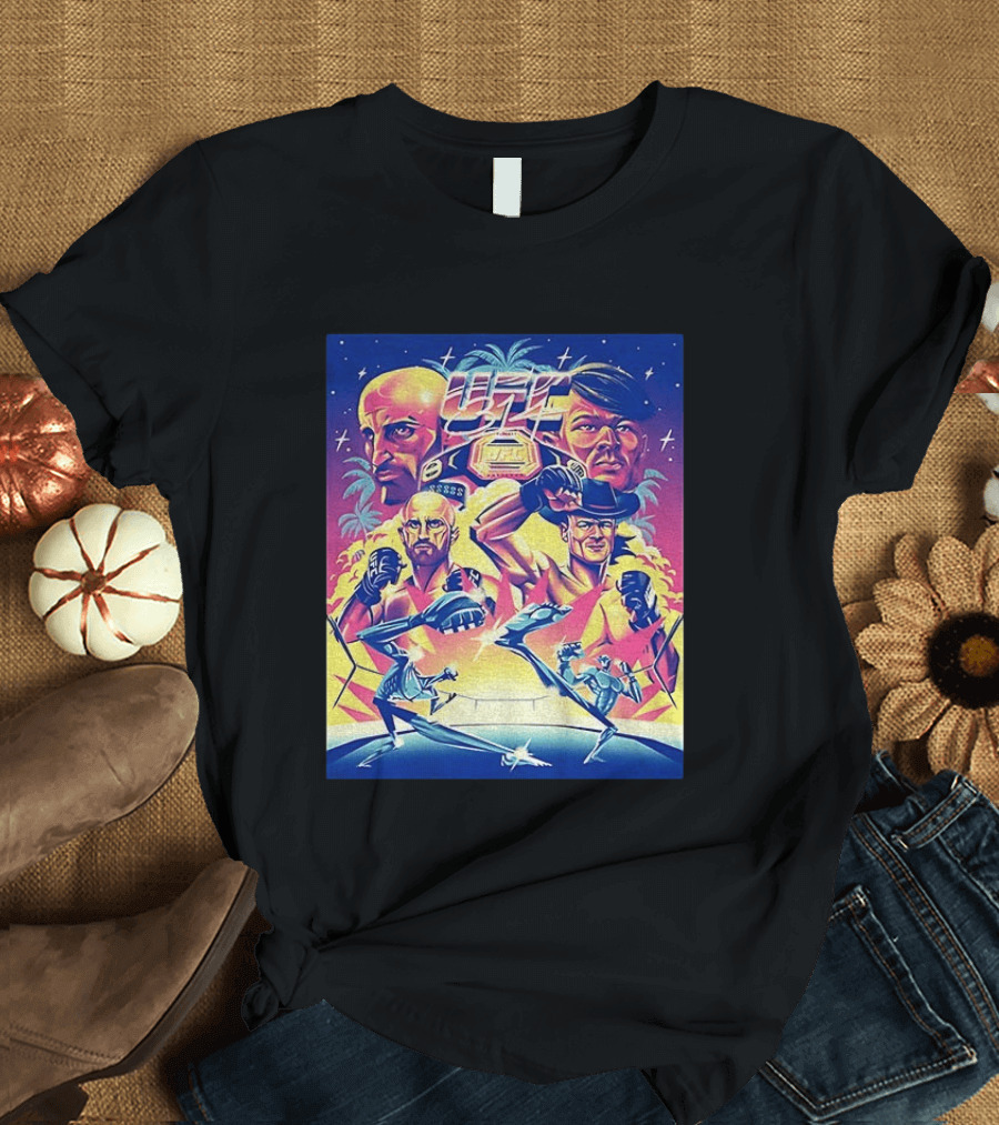 UFC 314 Alexander Volkanovski Vs Diego Lopes Retro Fight T-Shirt