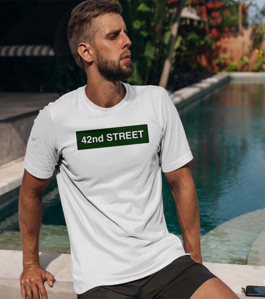 42nd Street Station Vintage Subway Sign T-Shirt