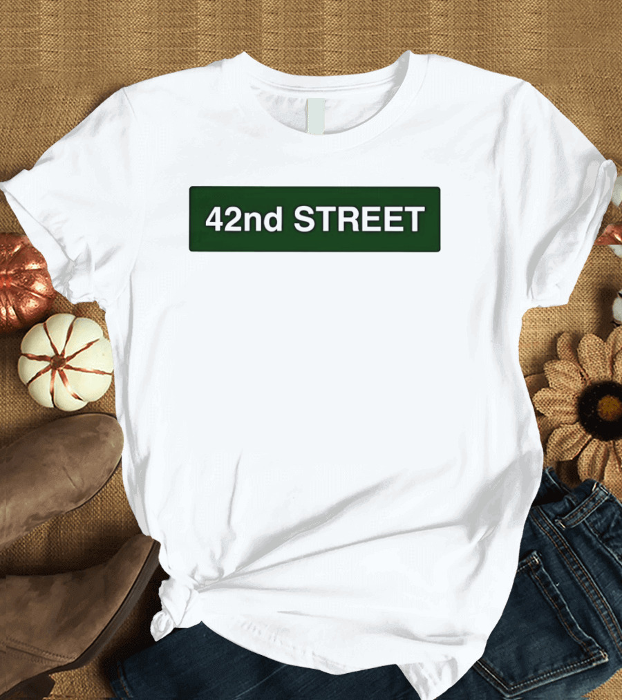 42nd Street Station Vintage Subway Sign T-Shirt