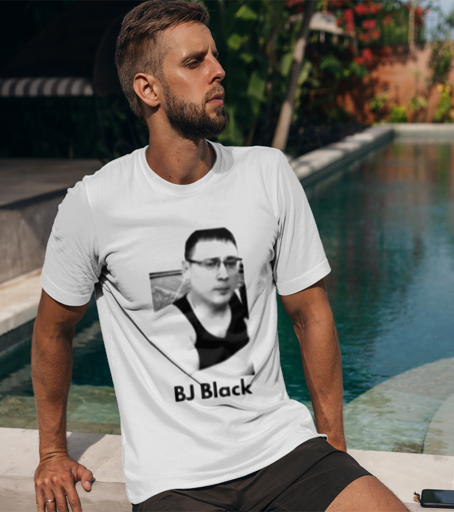 BJ Black Monochrome Sunglasses T-Shirt