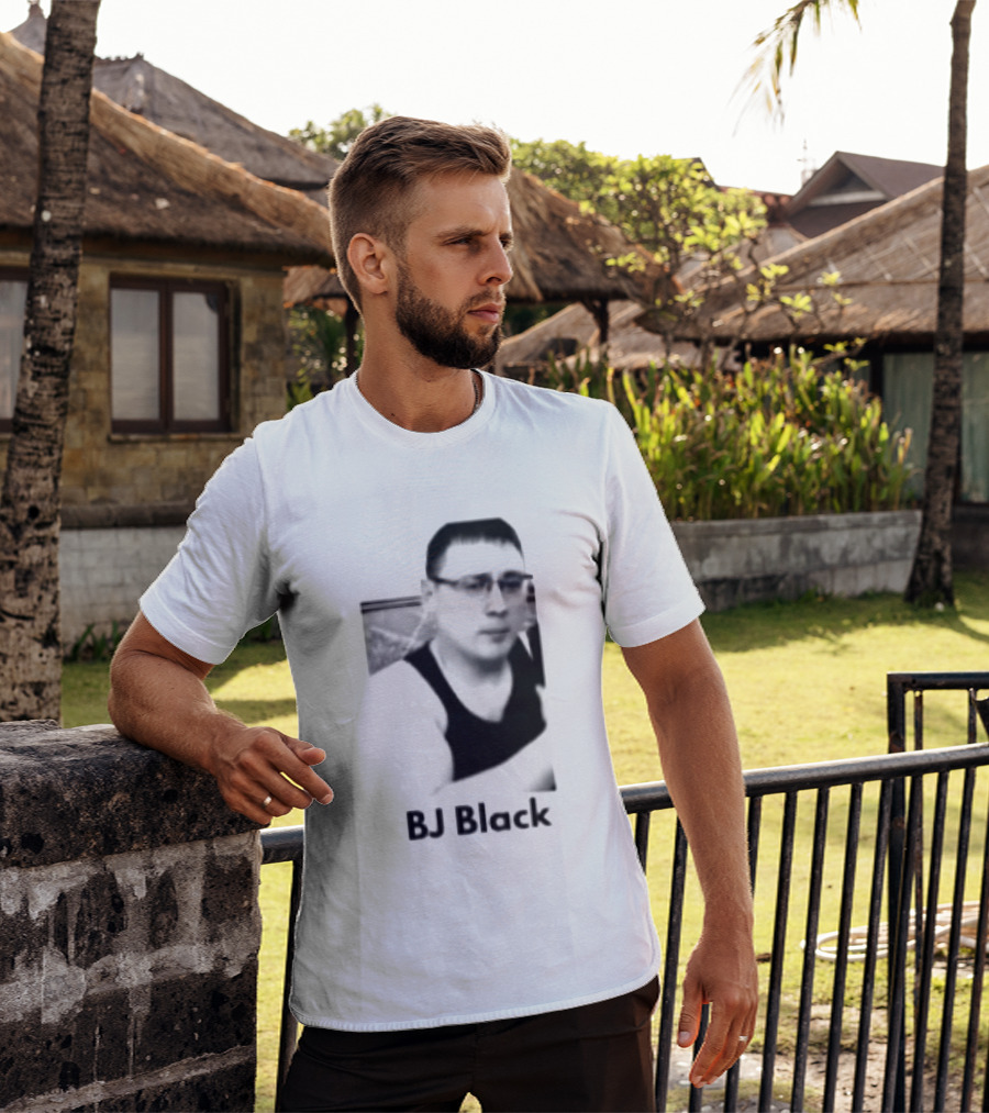 BJ Black Monochrome Sunglasses T-Shirt