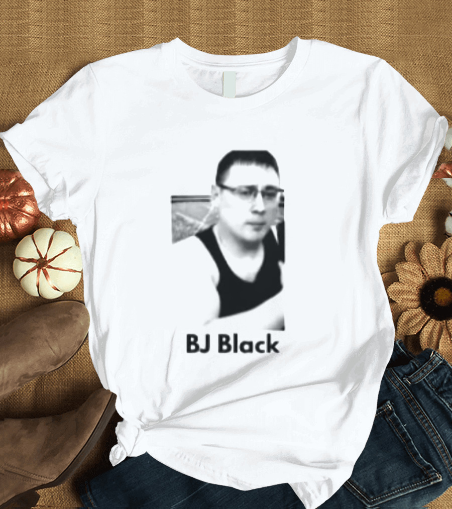 BJ Black Monochrome Sunglasses T-Shirt