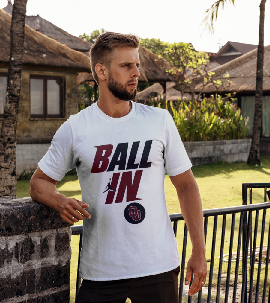 Ball In Oklahoma Sooners OU 2026 Women's Basketball T-Shirt