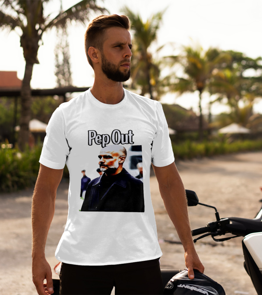 Pep Out Football Manager Critique T-Shirt