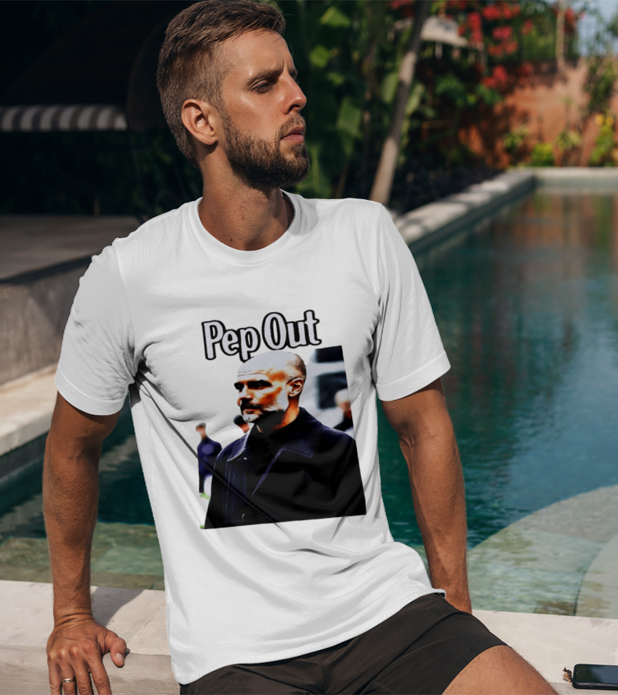 Pep Out Football Manager Critique T-Shirt