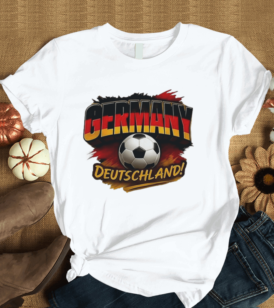 Germany Deutschland Soccer FIFA World Cup 2026 Soccer Ball T-Shirt