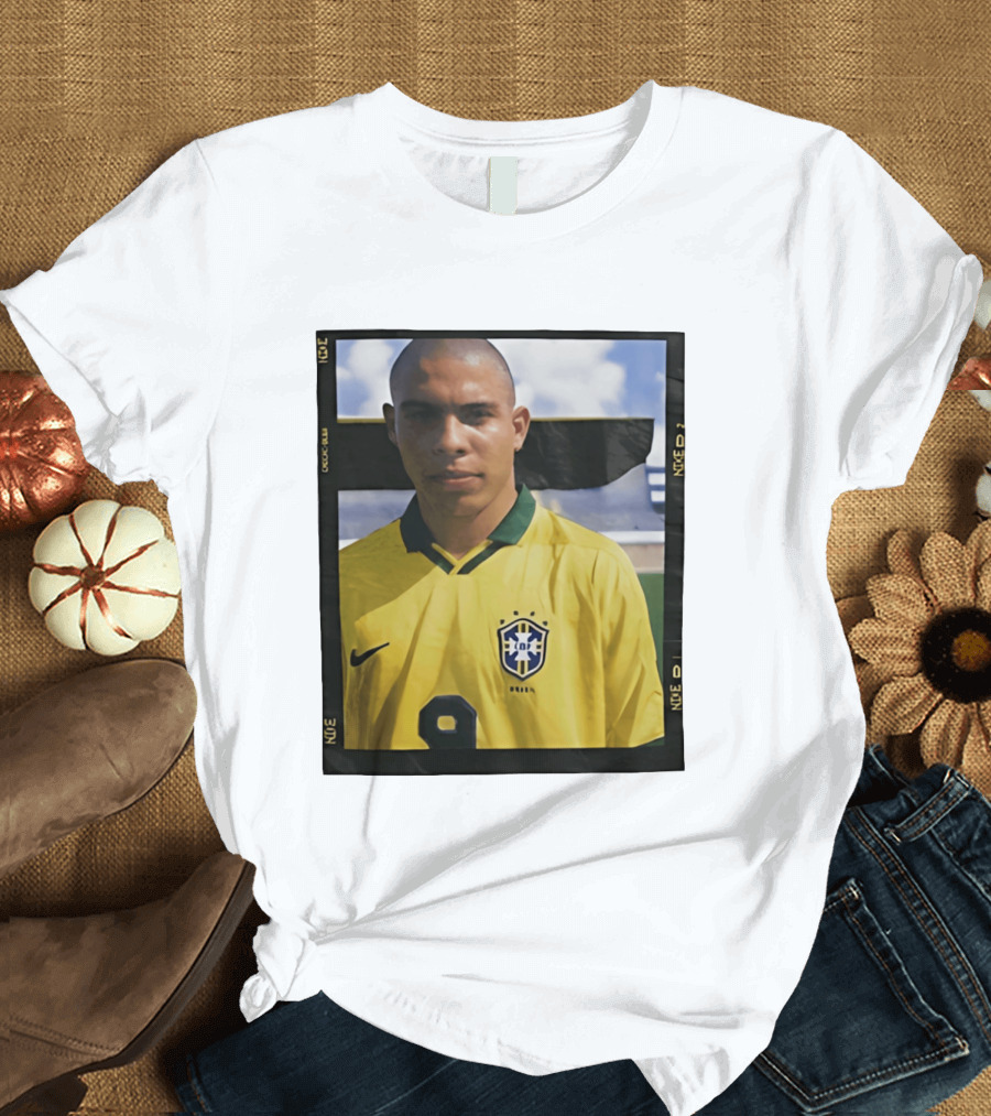 Brazil 2026 Ronaldo Nazario Heritage Nike 9 Jersey T-Shirt