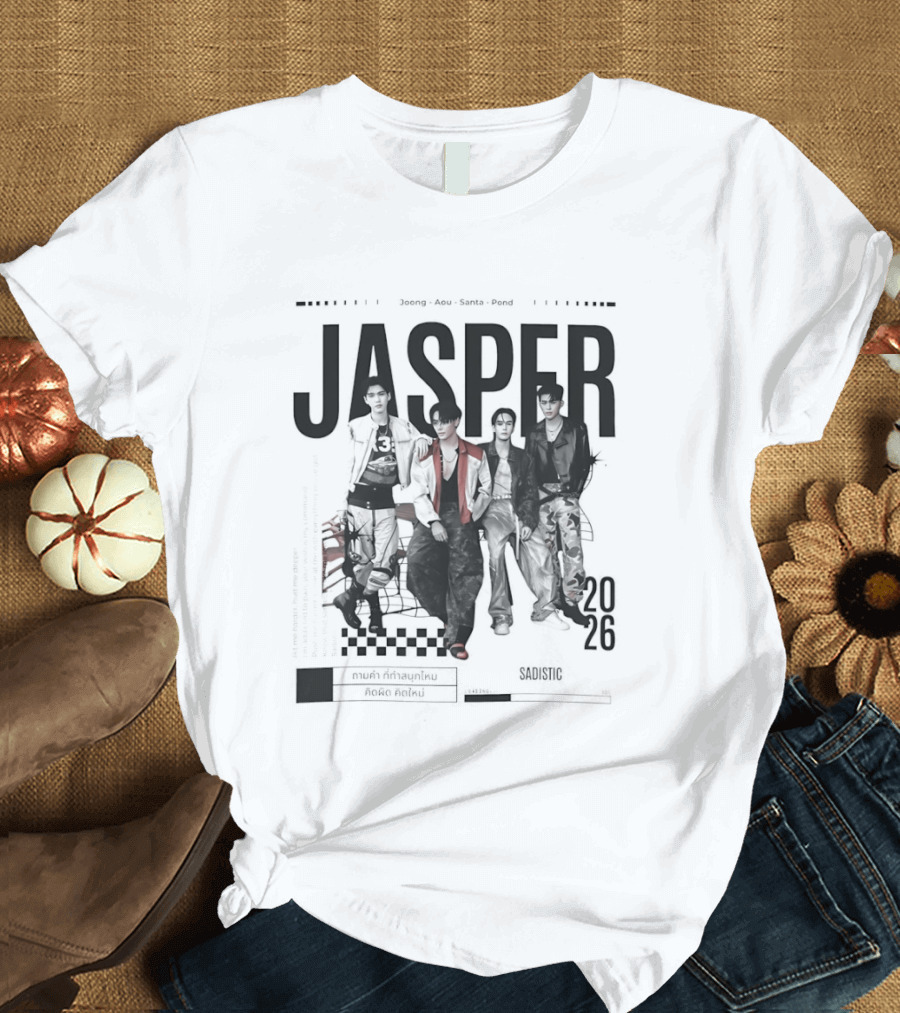 Jasper 2026 Joong Aou Santa Pond Fashion T-Shirt