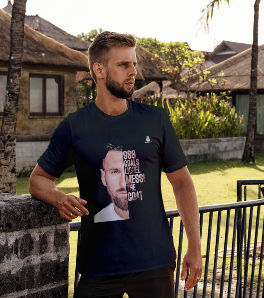 Lionel Messi The GOAT 900 Goals T-Shirt