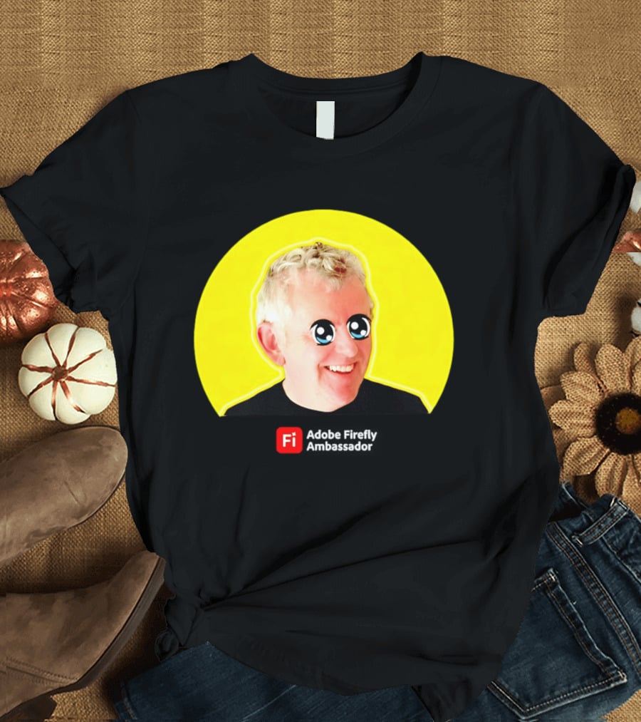 John Nack Firefly Ambassador Anime Eyes Yellow Circle Fi T-Shirt