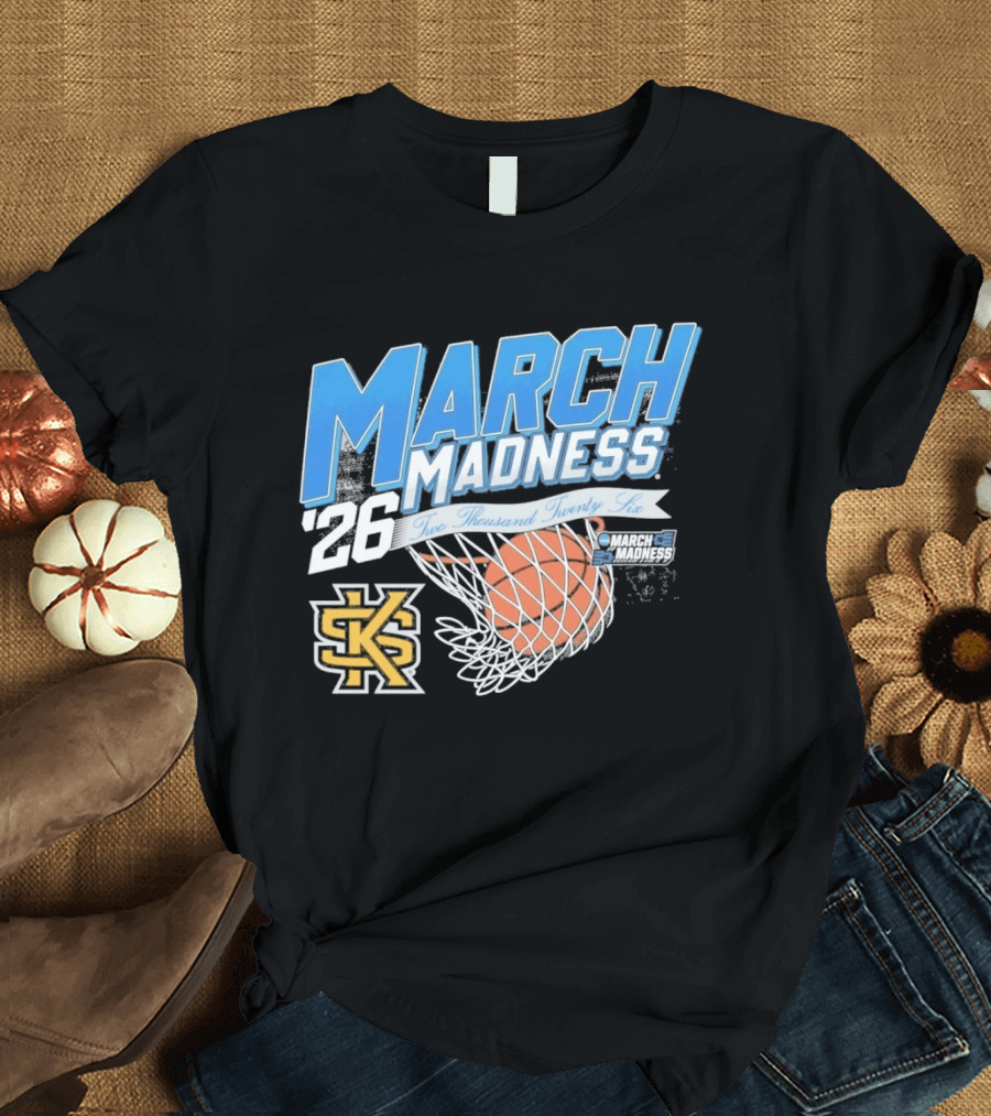 Kennesaw State Owls March Madness 2026 Two Thousand Twenty Six Basketball Net T-Shirt