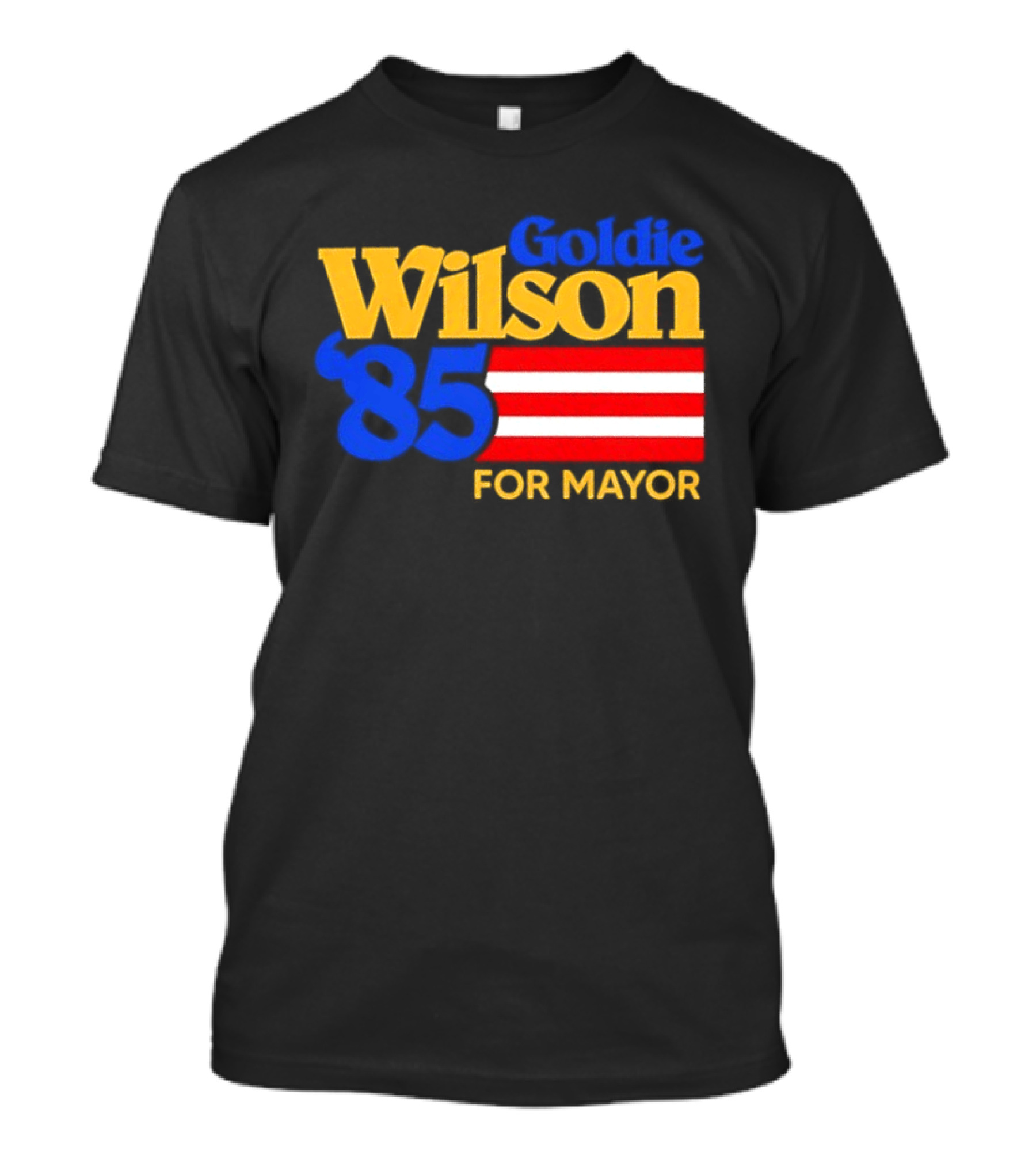 Goldie Wilson '85 For Mayor Back To The Future T-Shirt