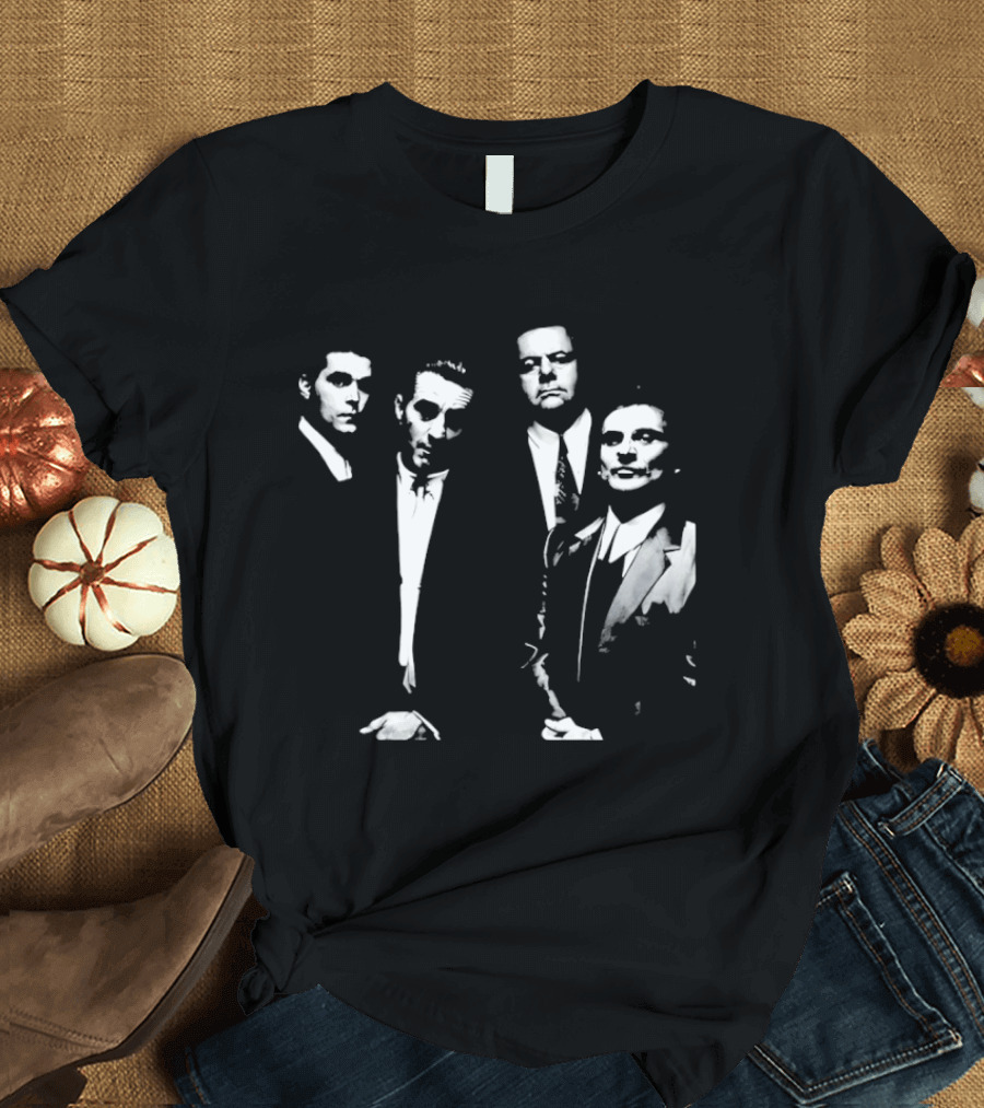 Goodfellas Robert De Niro Ray Liotta Joe Pesci Lorraine Bracco Movie Cast T-Shirt