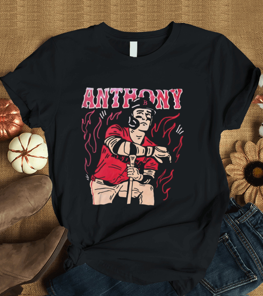 Anthony Red Sox Baseball Roman Anthony T-Shirt