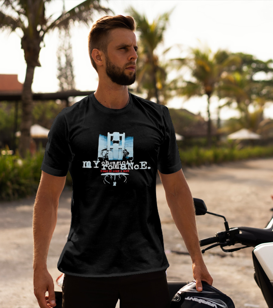 My Chemical Romance Take It Like A Man Gothic Castle T-Shirt