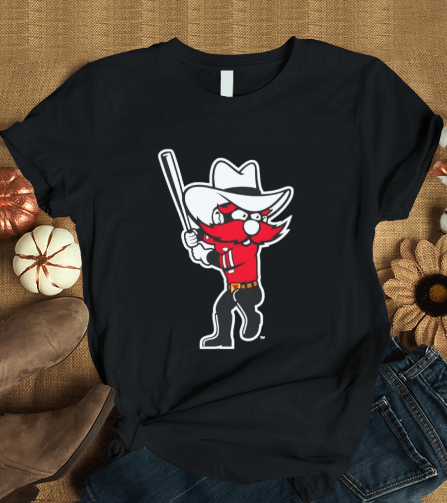Texas Tech Red Raider NCAA Baseball Softball Raider Red T-Shirt