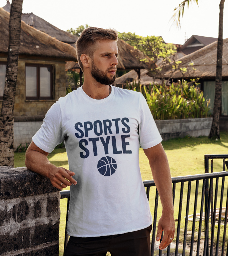 Sports Style Basketball T-Shirt