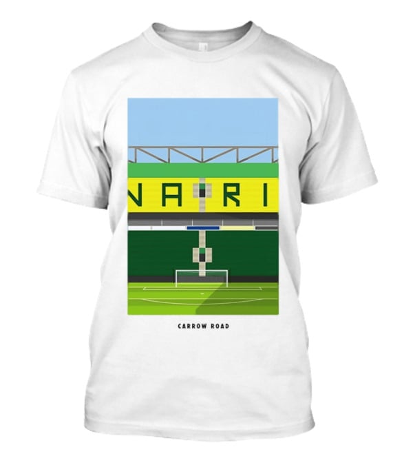 The Canaries Carrow Road Stadium Iconic Architecture T-Shirt