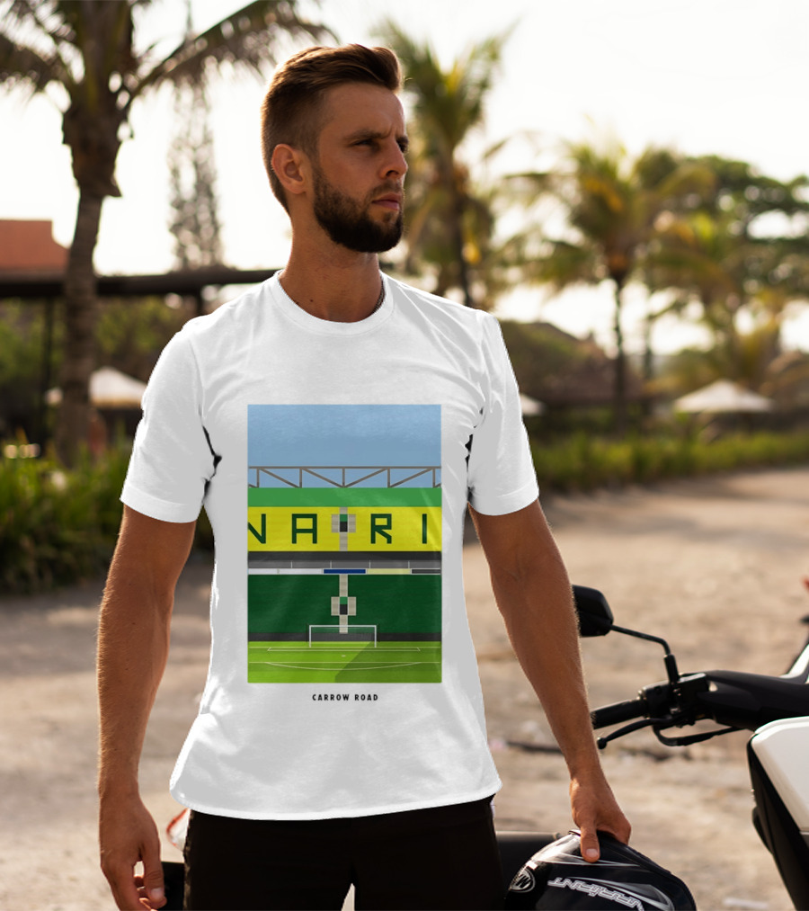 The Canaries Carrow Road Stadium Iconic Architecture T-Shirt