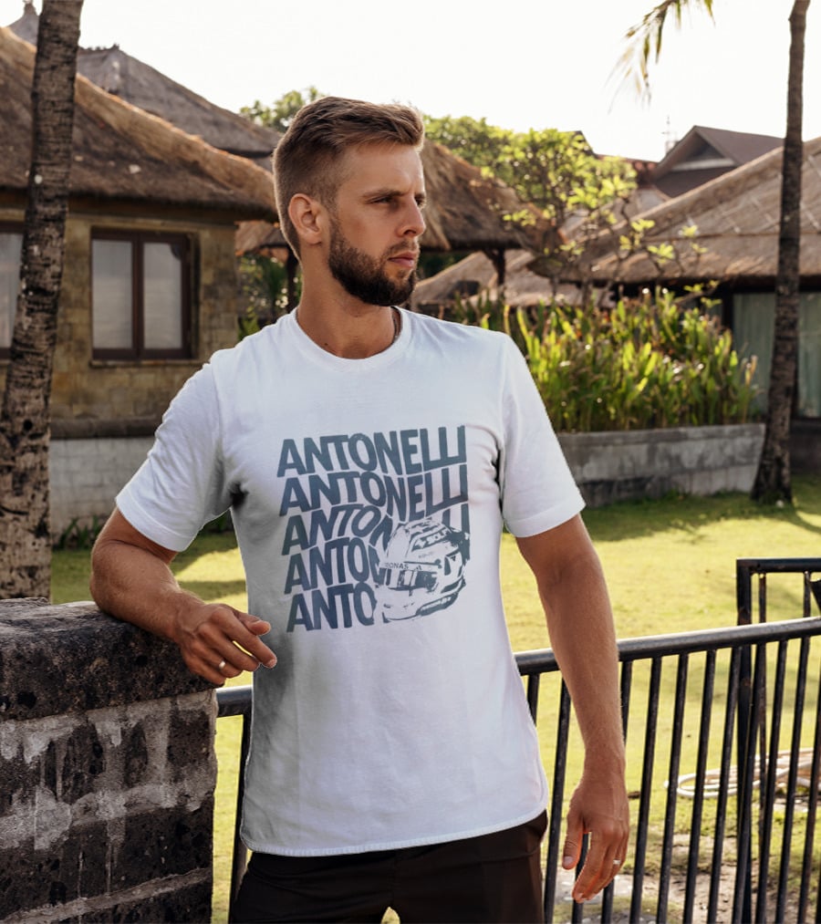 Roman Kretschmer Antonelli Final Chapter Helmet F1 T-Shirt