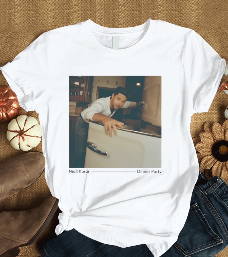 Niall Horan Dinner Party Album Cover Cooking Scene T-Shirt
