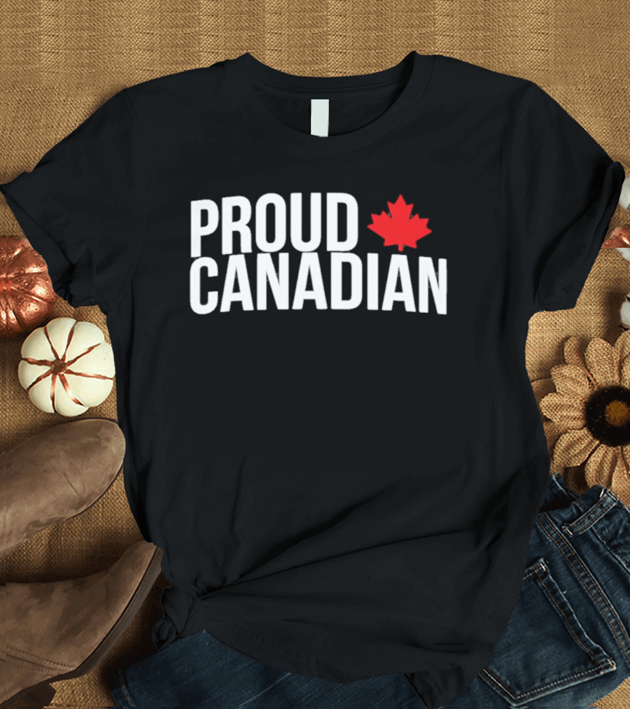 Proud Canadian Maple Leaf T-Shirt