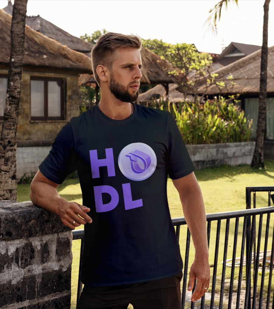 HODL Crypto Purple T-Shirt
