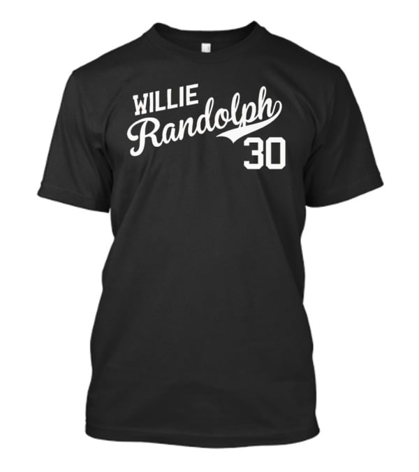 Willie Randolph 30 New York Yankees T-Shirt