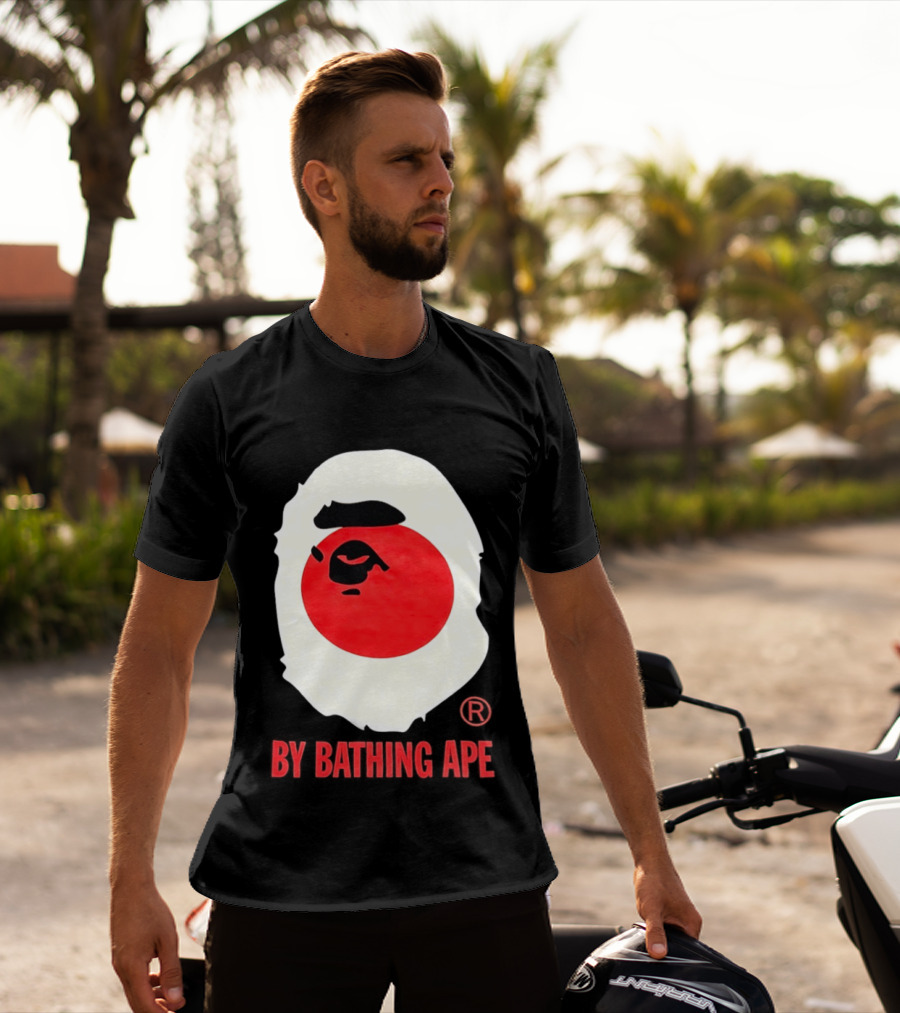 By Bathing Ape Japan Flag T-Shirt