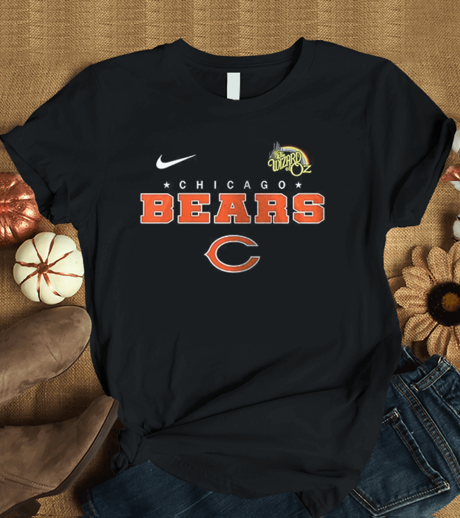 Nike Chicago Bears Lollipop Guild Wizard Of Oz Collaboration T-Shirt