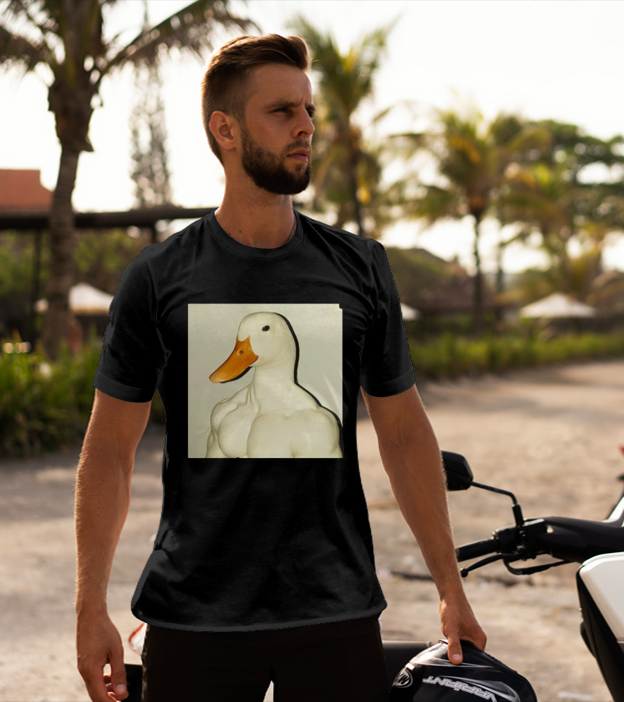 Muscle Goose Meme Buff Animal Bodybuilder Goose T-Shirt