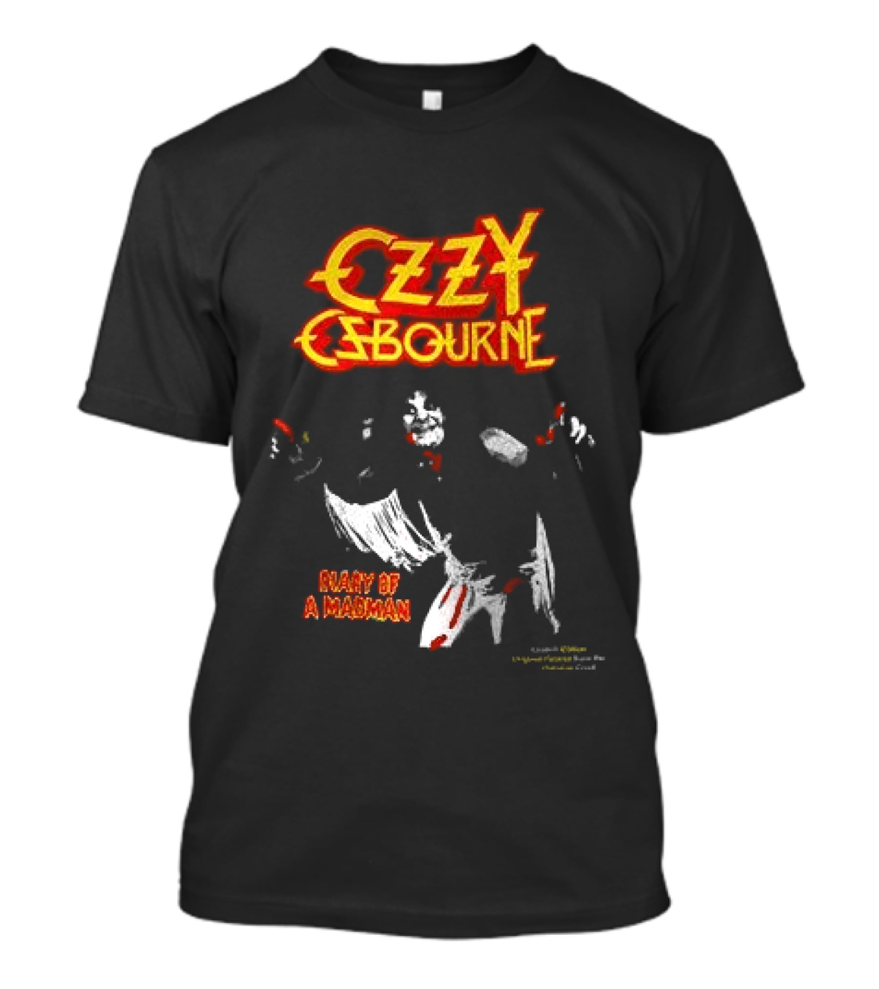 Ozzy Osbourne Diary Of A Madman Album T-Shirt